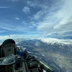 Verortung via Georeferenzierung der Kamera: Aufgenommen in der Nähe von Gössenberg, Österreich in 3500 Meter